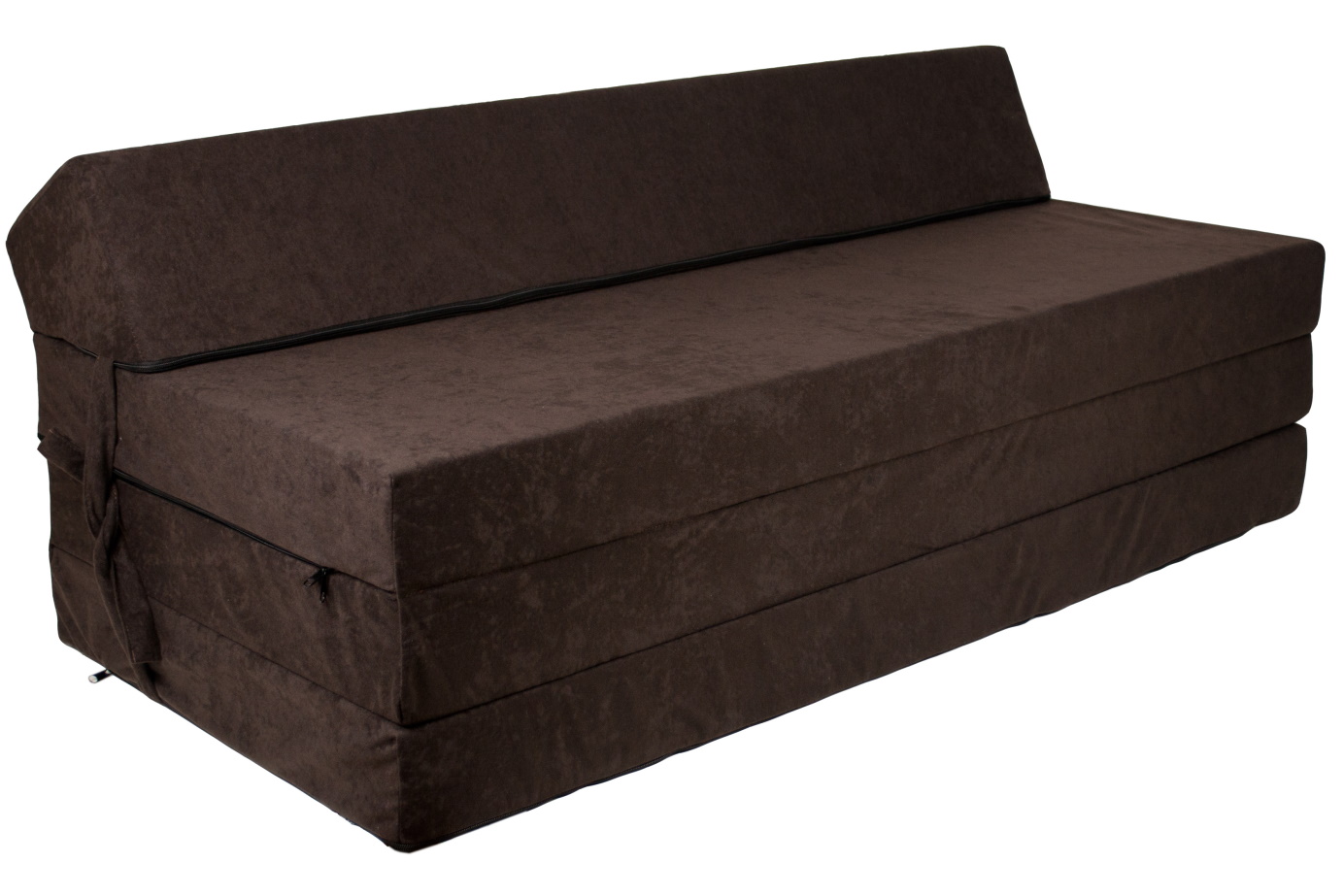 Rozkládací pohovka FIM tmavě hnědá