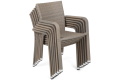 Zahradní sestava Sumba Square Beige Melange 4+1 s podsedáky