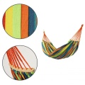 Houpací síť Double 150x224 cm - zeleno-oranžová, GW-941