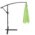 Zahradní slunečník Malabo Black / Green 300 cm