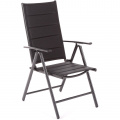Zahradní sestava Capri 145 cm Black / Sand   Ibiza Black / Black 6+1
