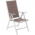 Zahradní sestava Ibiza Pollywood Silver / Taupe 8+1