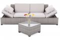 Zahradní ratanová pohovka Milano Grey / Light Grey
