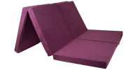 Skládací matrace pro hosty Duo fialová