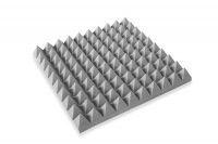 Akustická pěna jehlan šedá 5 cm