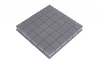 Akustická pěna premium PM-K šedá 50x50x7 cm