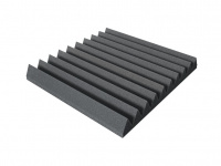 Akustická pěna V-profil grafit 50x50x4 cm