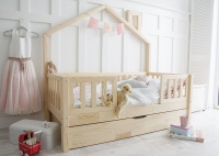 Domečková postel Bali Plotek Duo Plus