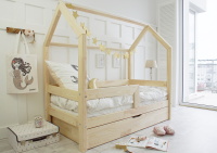 Domečková postel Barierra Plus