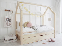 Domečková postel Classic Plus