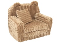 Dětské křesílko Plush karamelové