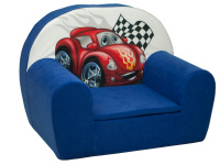 Dětské křesílko Auto modré