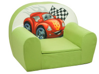 Dětské křesílko Auto zelené