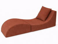 Skládací relaxační křeslo | Lehátko | Taburet | Deep Terra