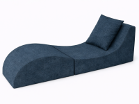 Skládací relaxační křeslo | Lehátko | Taburet | Deep Atlantic