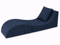 Skládací relaxační křeslo | Lehátko | Taburet | Night Sky