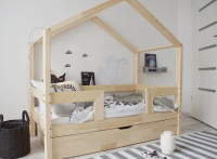 Domečková postel HouseBed Prosta Duo Plus