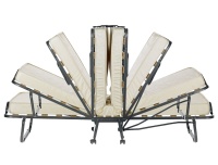 (II.) Skládací postel Luxor 80x200 cm - 2. JAKOST!