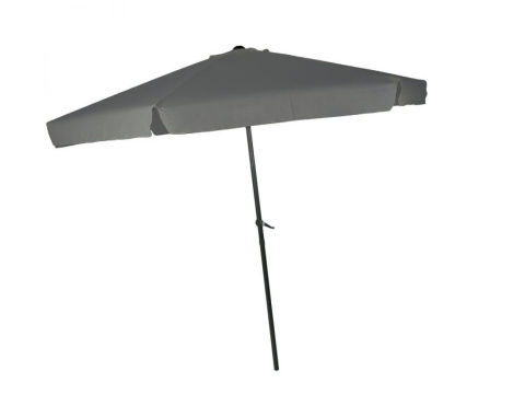 Zahradní slunečník 300 cm šedý, SP-CR300