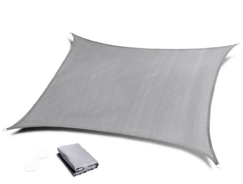 Sluneční clona 3x4 m - tmavě šedá, RSS-34