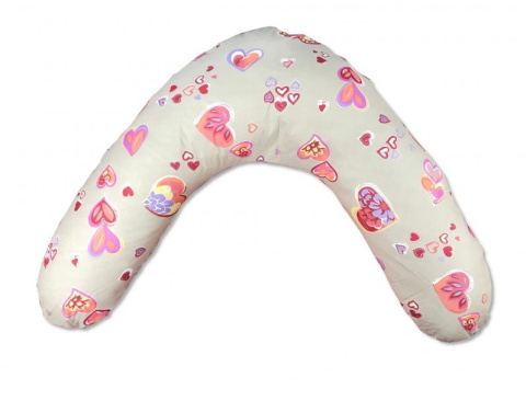 Kojící polštář Srdíčka