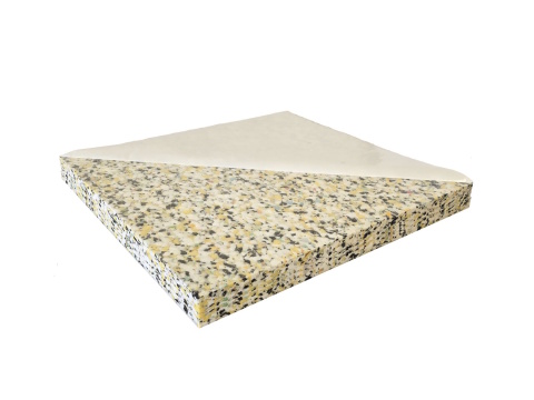 Samolepící lisovaná akustická pěna 140 kg/m3 - 5 cm