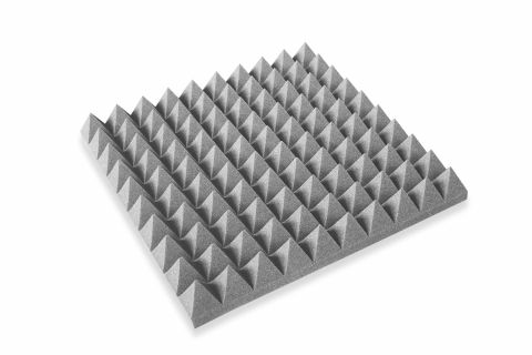 Akustická pěna jehlan šedá 5 cm