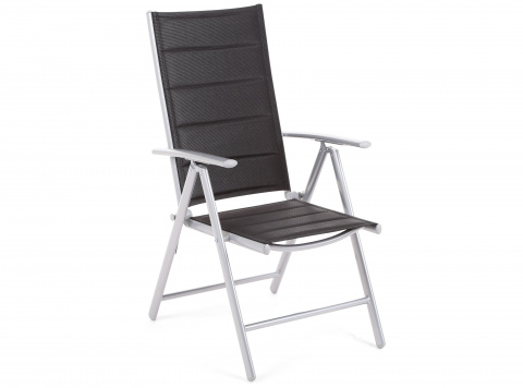 Zahradní židle Ibiza Pollywood Silver / Black