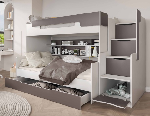 Patrová postel Harry s úložným prostorem