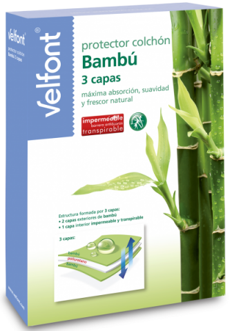 Nepropustné prostěradlo s neviditelnou membránou - bambusový Jersey 140x200x25 cm