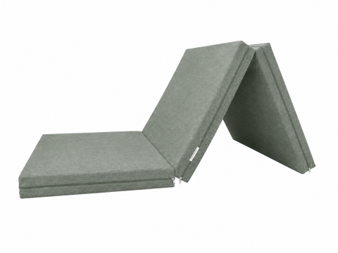Skládací matrace pro hosty 8 cm 110x195 cm, světle šedá (1008)