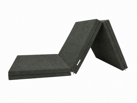 Skládací matrace pro hosty 8 cm 80x195 cm, army zelená (0014)