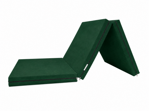 Skládací matrace pro hosty 8 cm 90x195 cm, zelená (5920)