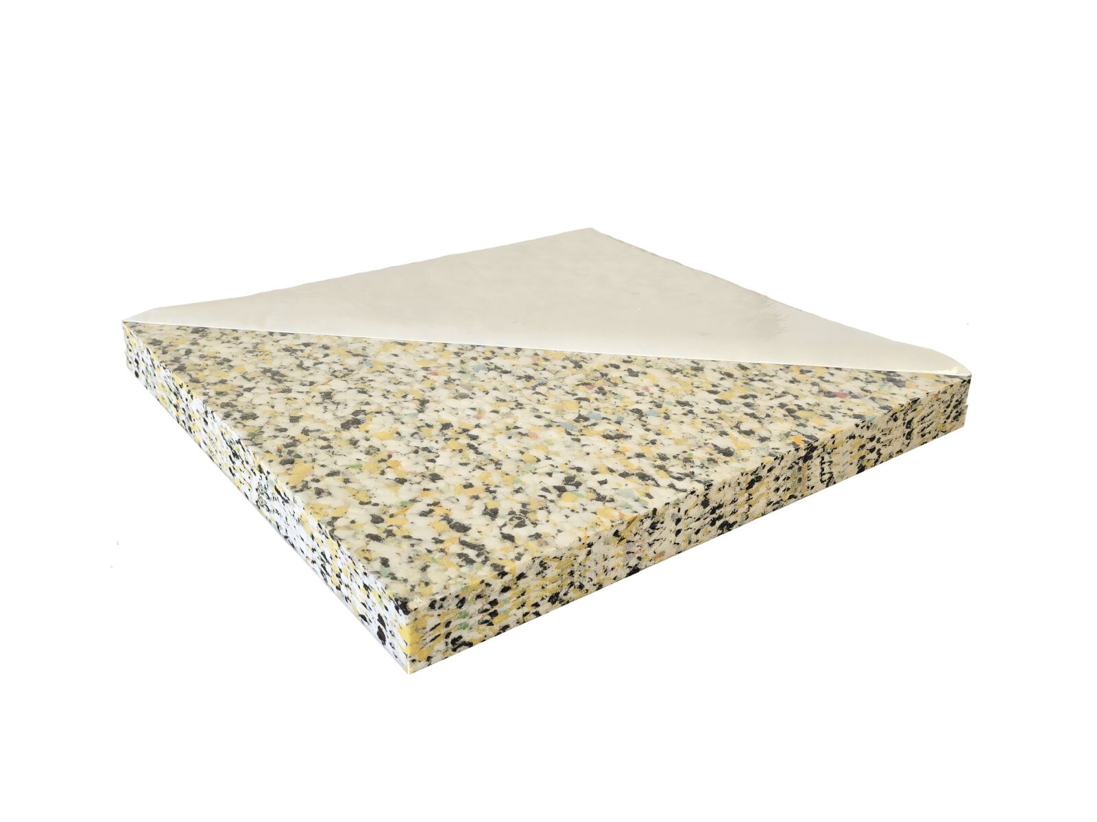 Samolepící lisovaná akustická pěna 140 kg/m3 - 5 cm