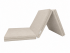 Skládací matrace pro hosty 8 cm 160x195 cm, šedo-béžová (1009)