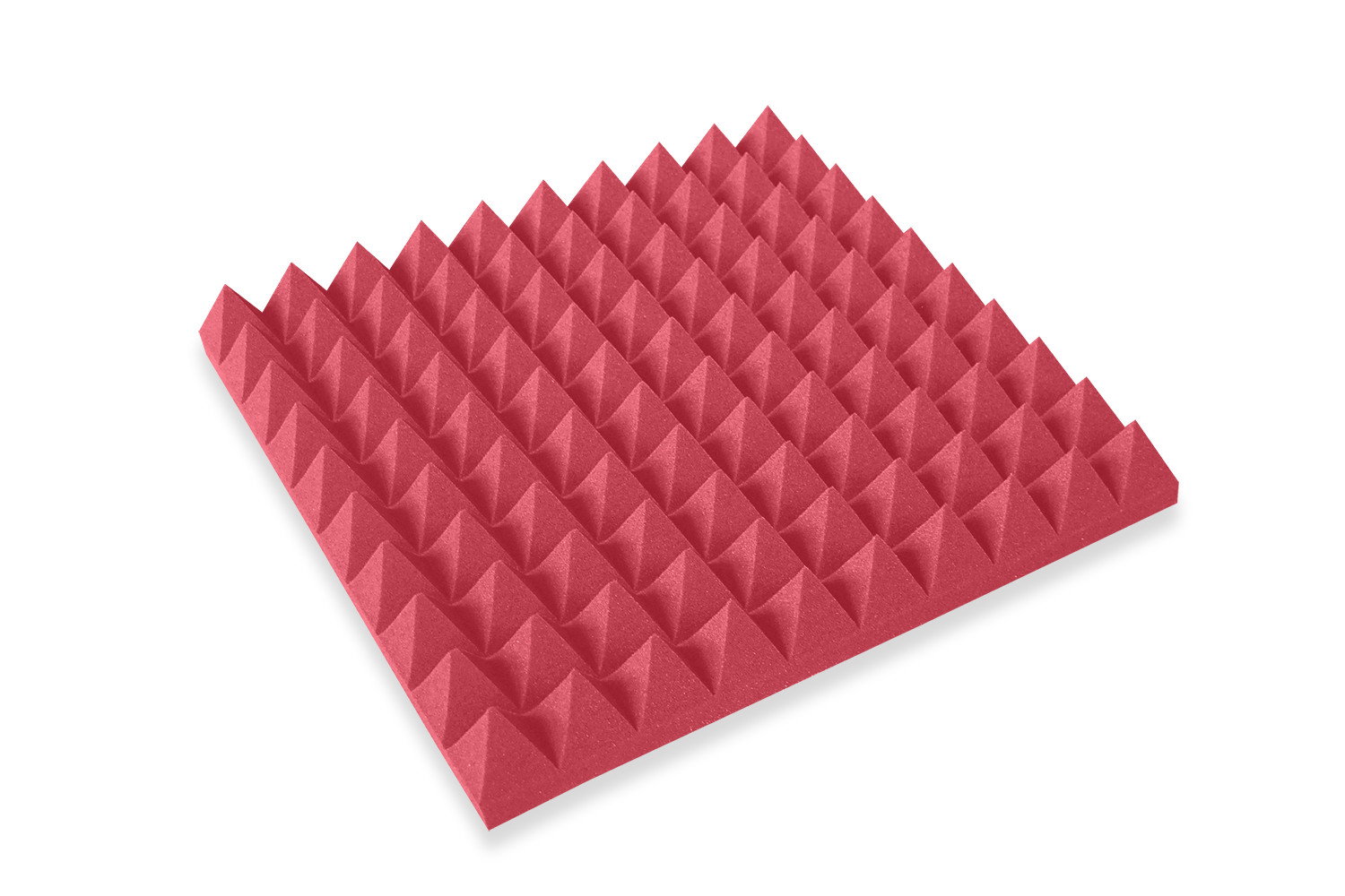 Akustická pěna jehlan červená 5 cm