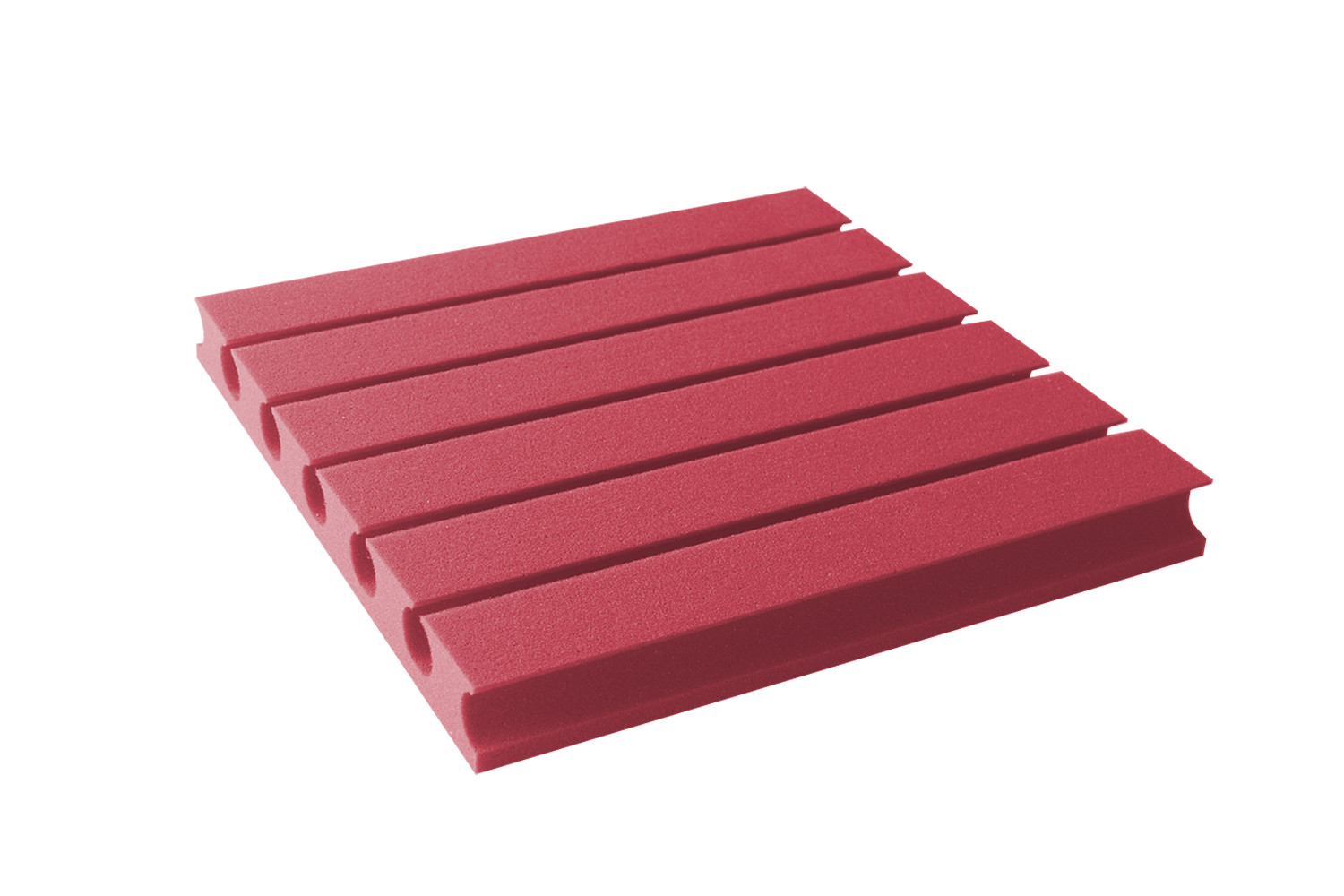 Levně Mega-acoustic Akustická pěna premium PM-3 červená 45x45x6 cm