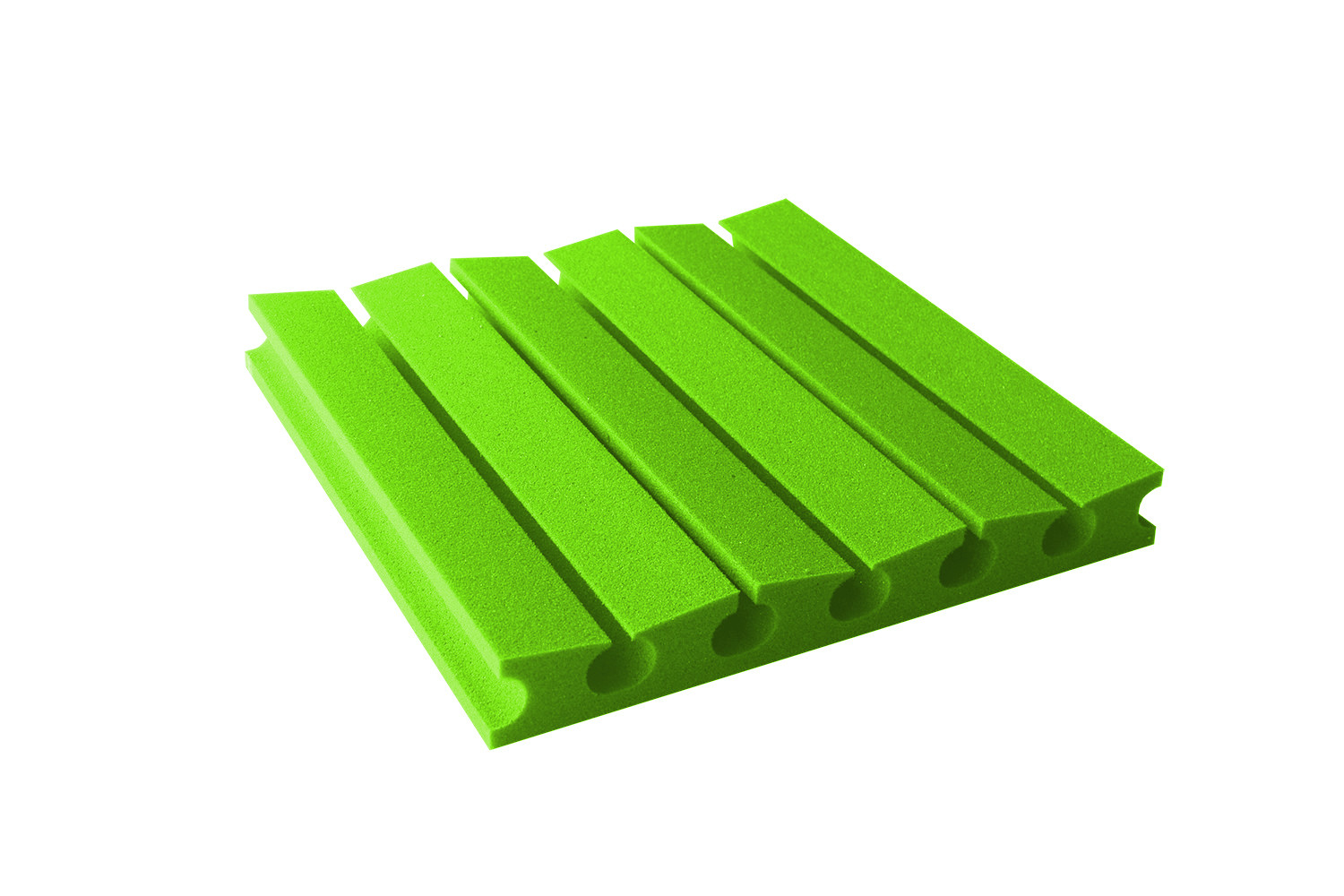 Akustická pěna premium PM-3U zelená 45x45x6 cm