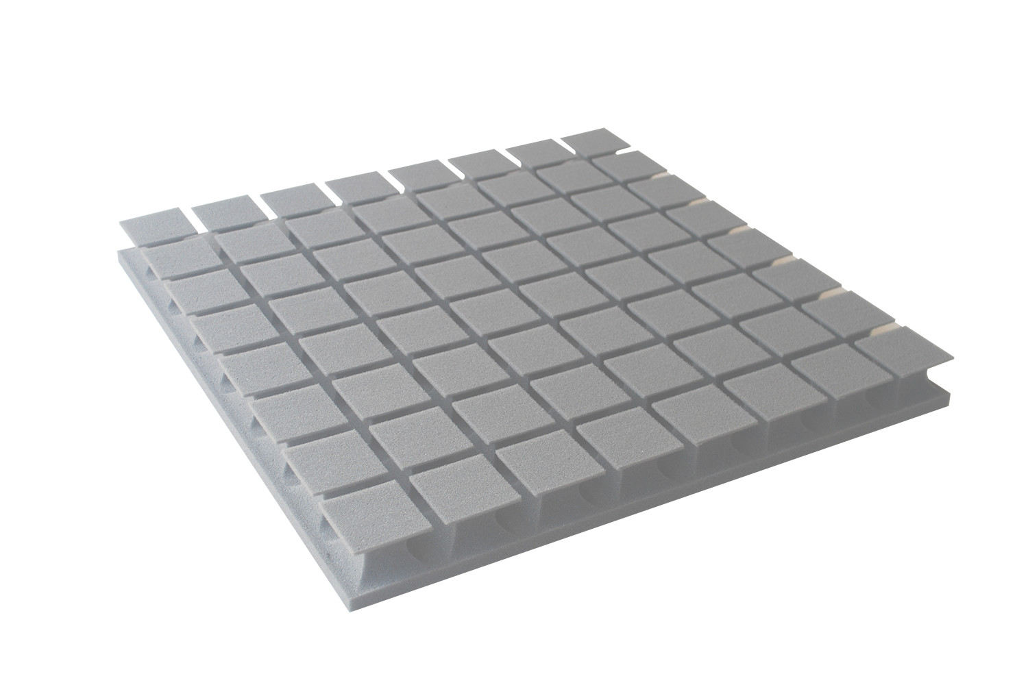 Akustická pěna premium PM-8K šedá 60x60x6 cm