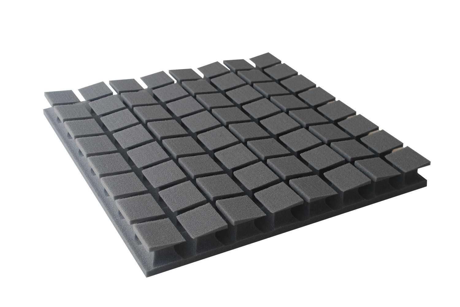 Akustická pěna premium PM-8K-U grafit 60x60x6 cm