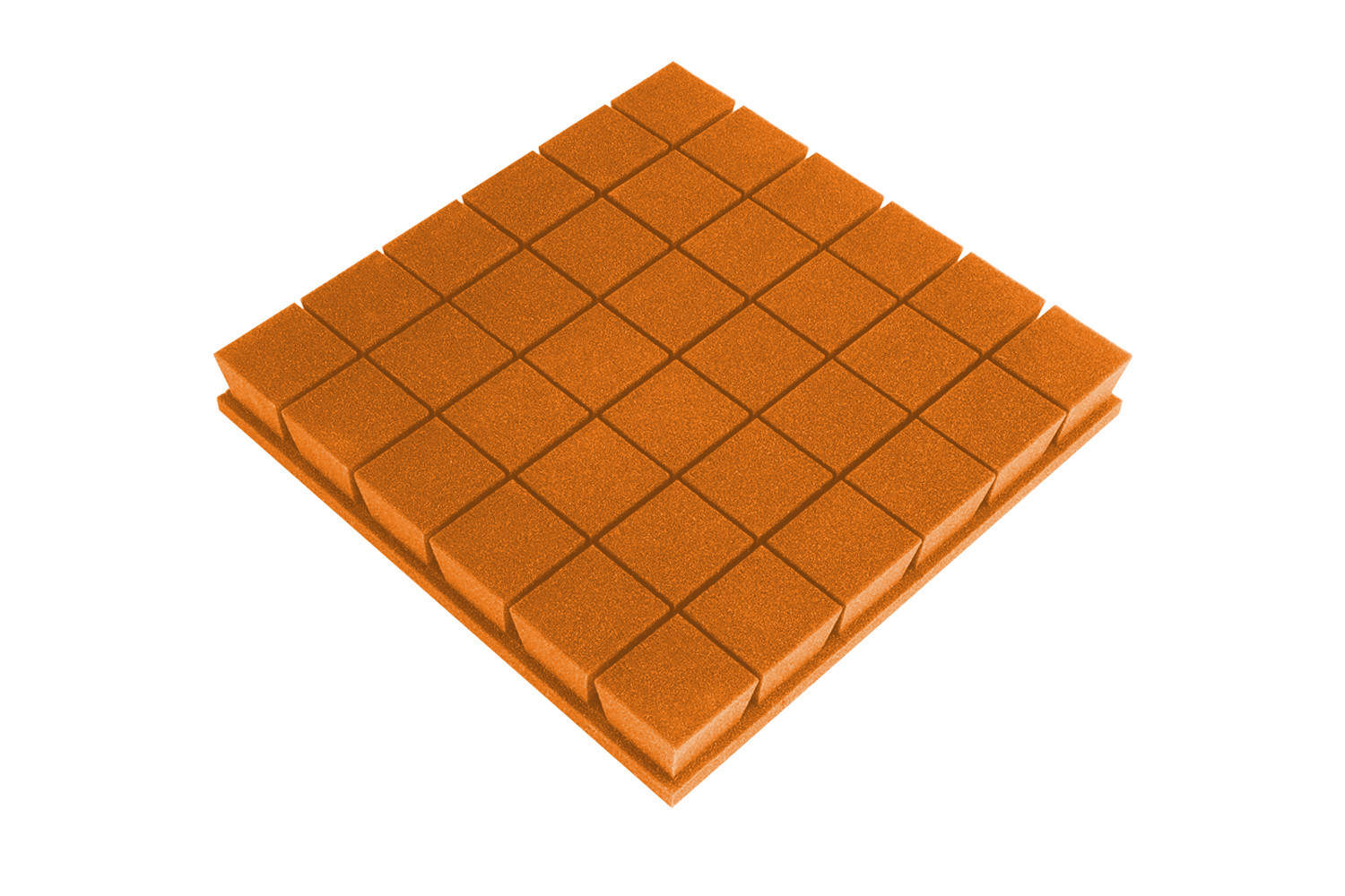 Akustická pěna premium PM-K oranžová 50x50x7 cm