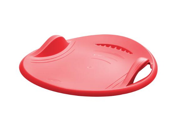 Levně Plastkon Sáňkovací talíř Supernova 60, červená