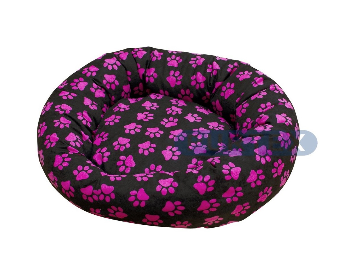 Pelíšek Lilly černo - fialový