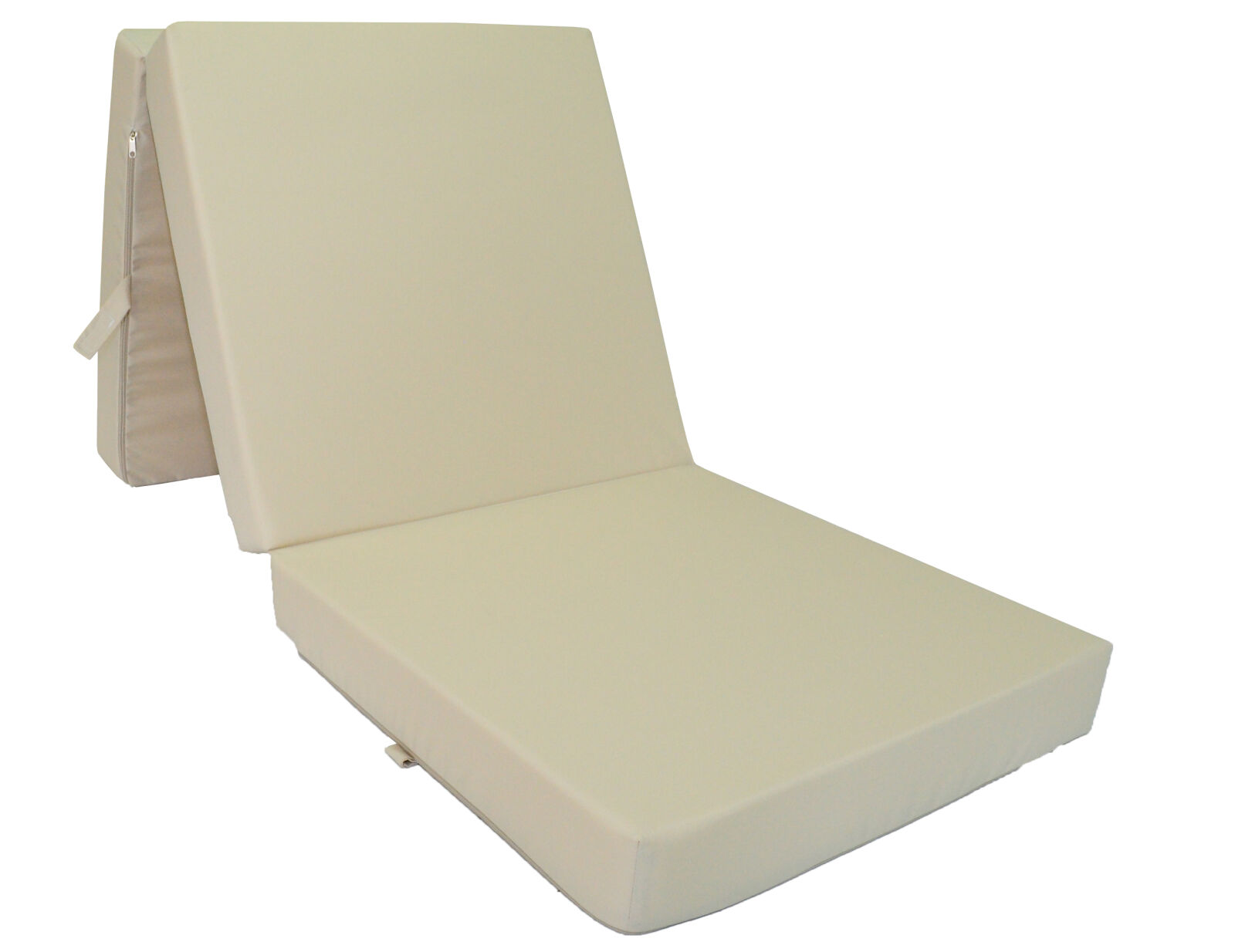 Levně Fimex Skládací voděodolná matrace Waterproof 65x195x10 cm béžová