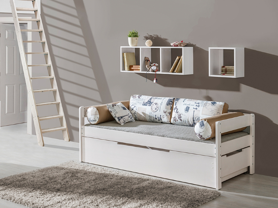 Postel Borys s úložným prostorem