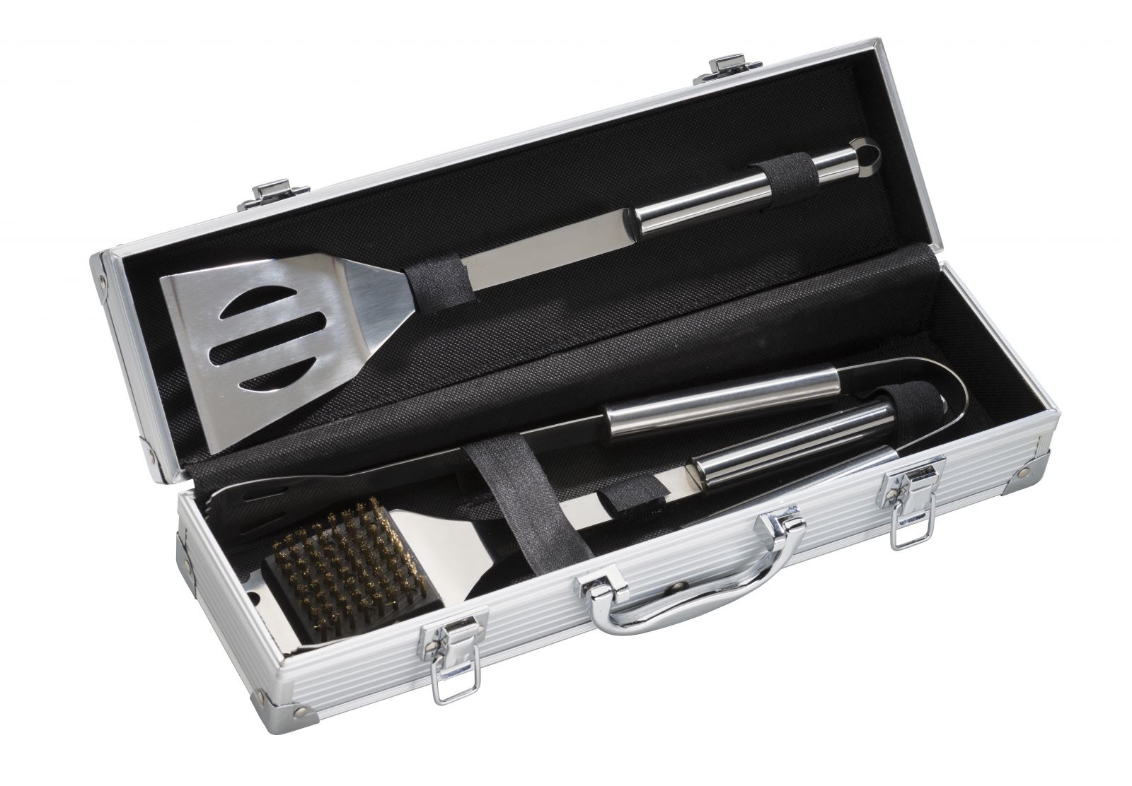 Sada grilovacího nářadí v Alu kufříku 3 ks