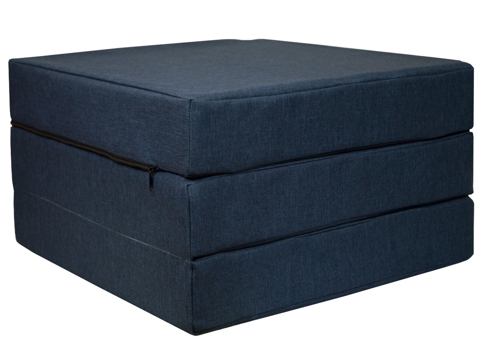 Levně Fimex Skládací matrace pro hosty Sawana 65x195x10 cm tmavě modrá