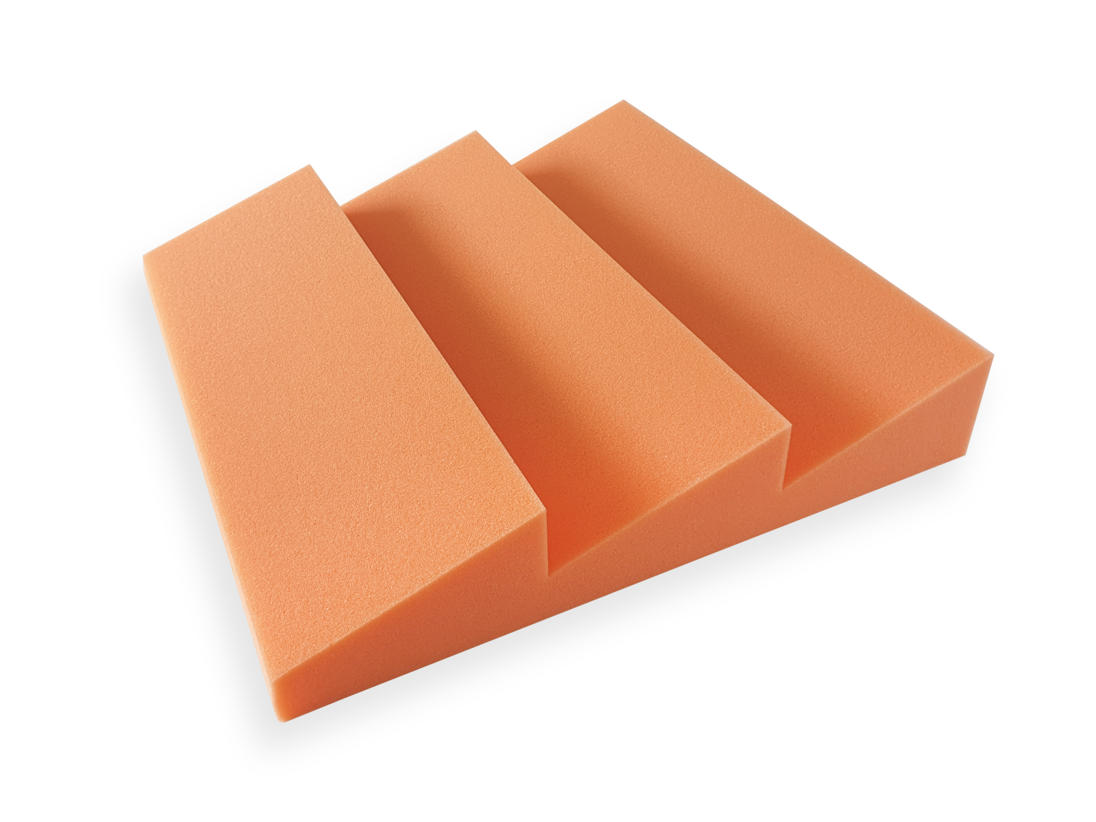 Akustická pěna Z-profil oranžová 9 cm