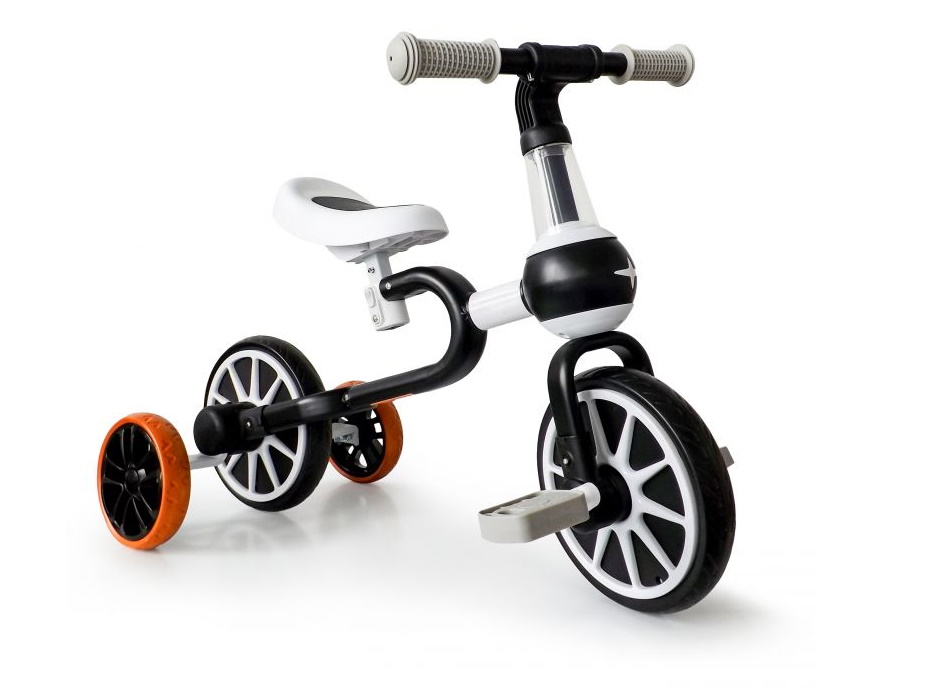 Dětské balanční kolo 4v1 - černé, LC-V1311